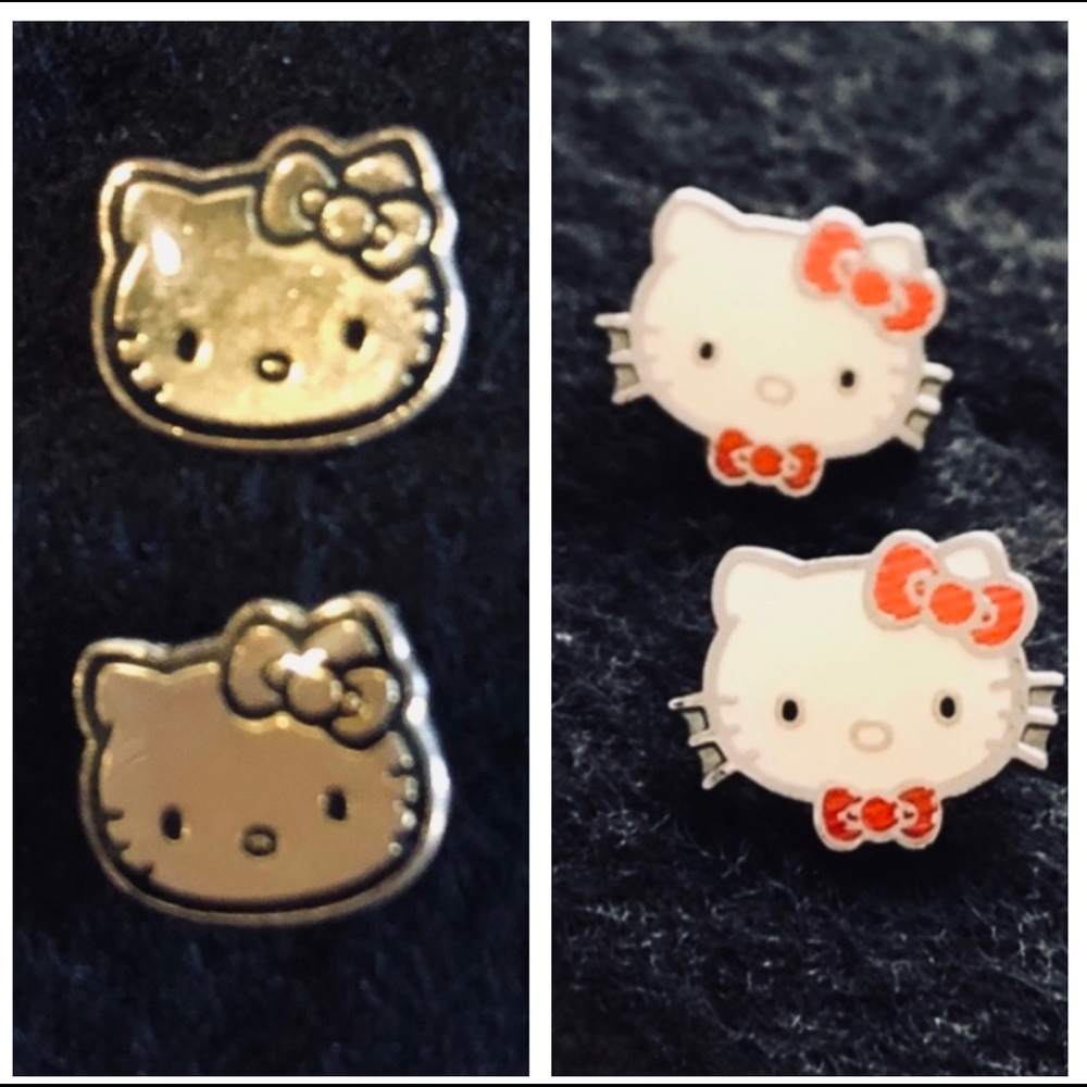 HELLO KITTY EARRINGS